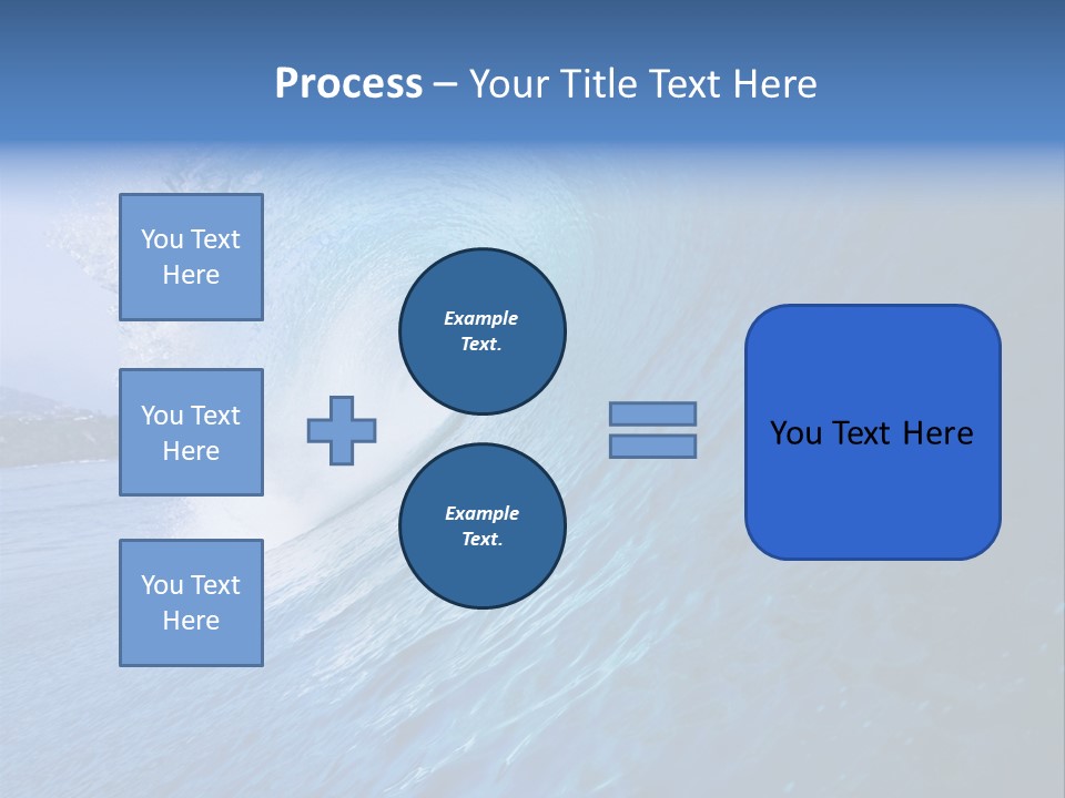 Power Landscape Barrel PowerPoint Template