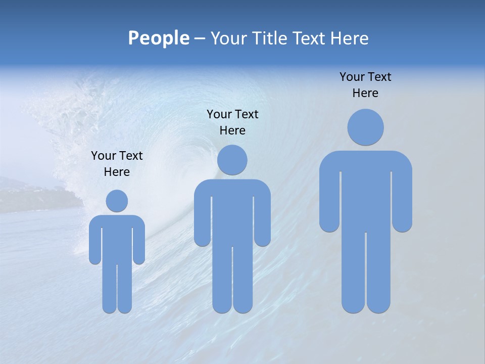 Power Landscape Barrel PowerPoint Template