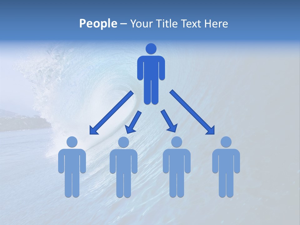 Power Landscape Barrel PowerPoint Template