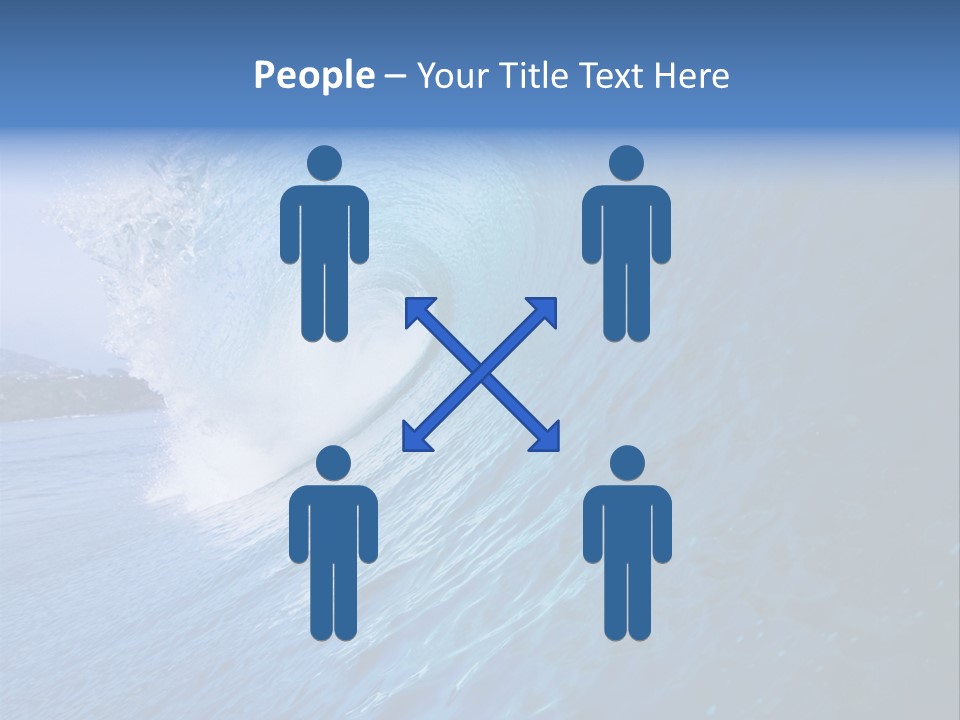 Power Landscape Barrel PowerPoint Template
