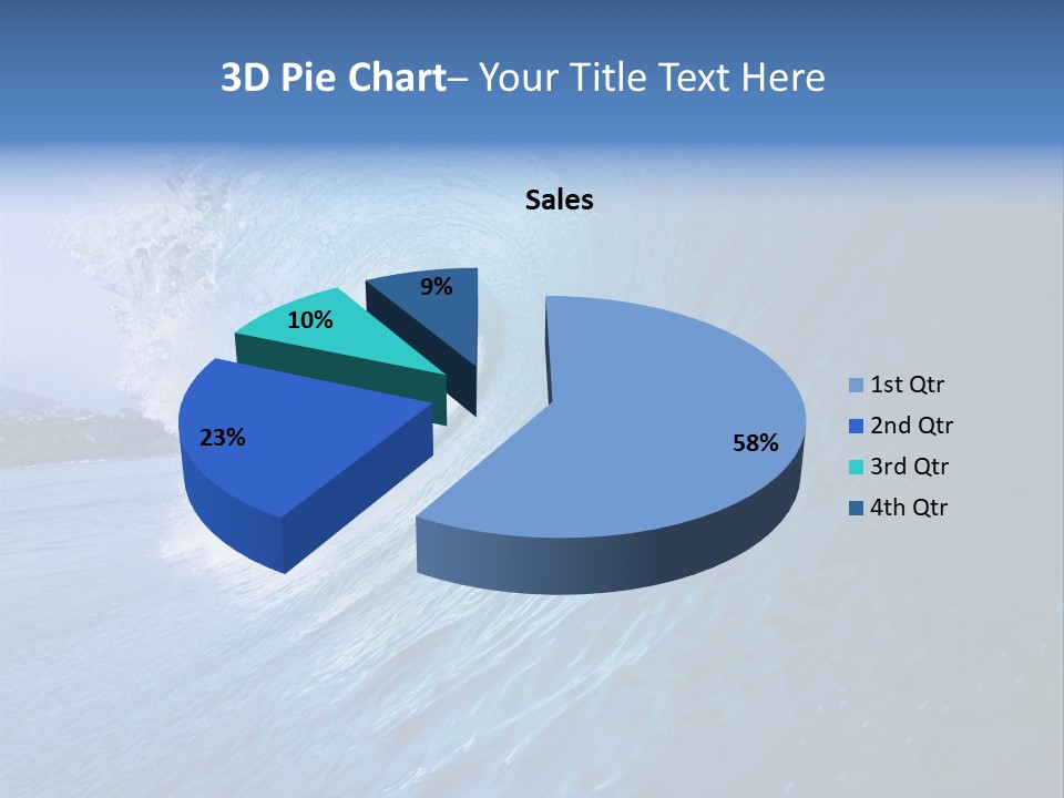 Power Landscape Barrel PowerPoint Template
