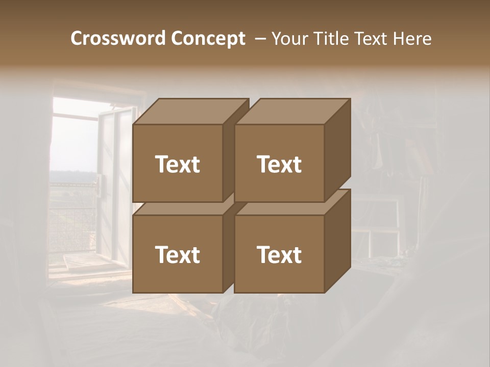 Scene Spooky Tranquil PowerPoint Template