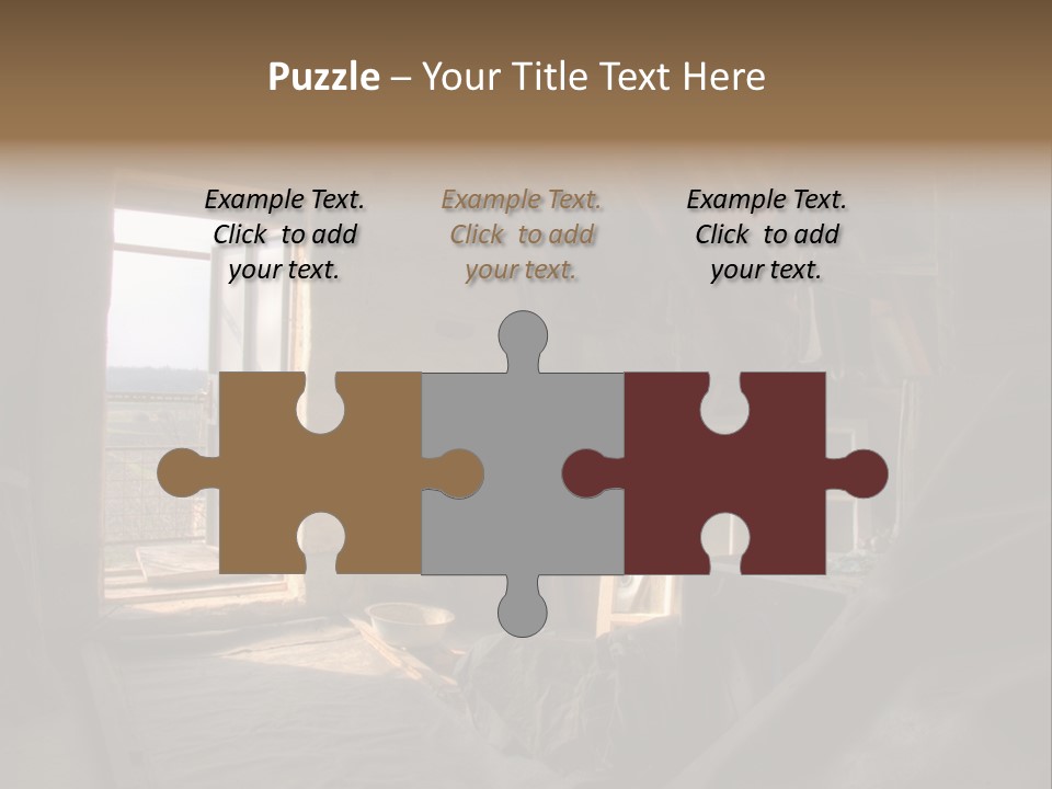 Scene Spooky Tranquil PowerPoint Template