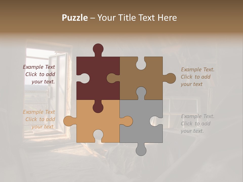 Scene Spooky Tranquil PowerPoint Template