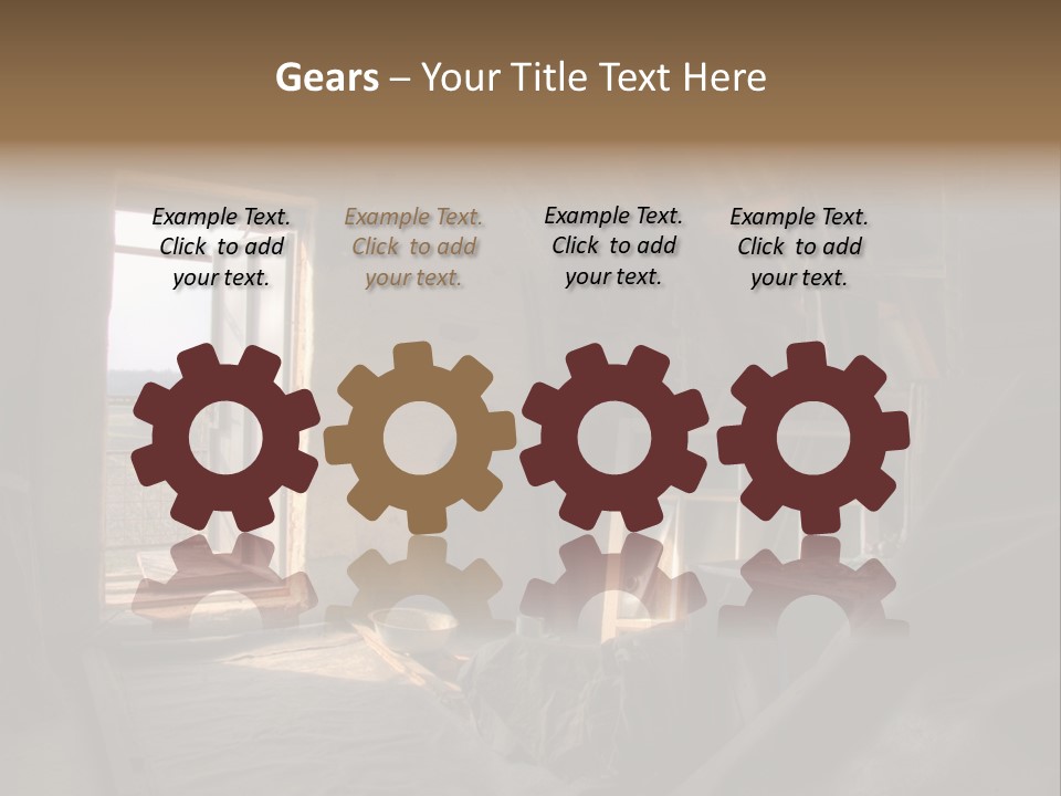 Scene Spooky Tranquil PowerPoint Template