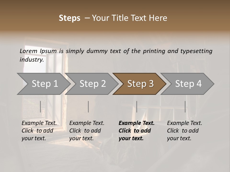 Scene Spooky Tranquil PowerPoint Template