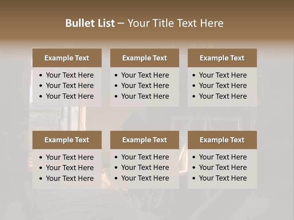 Scene Spooky Tranquil PowerPoint Template