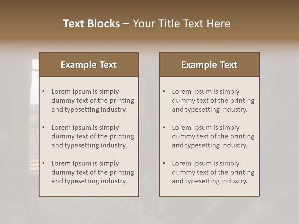 Scene Spooky Tranquil PowerPoint Template