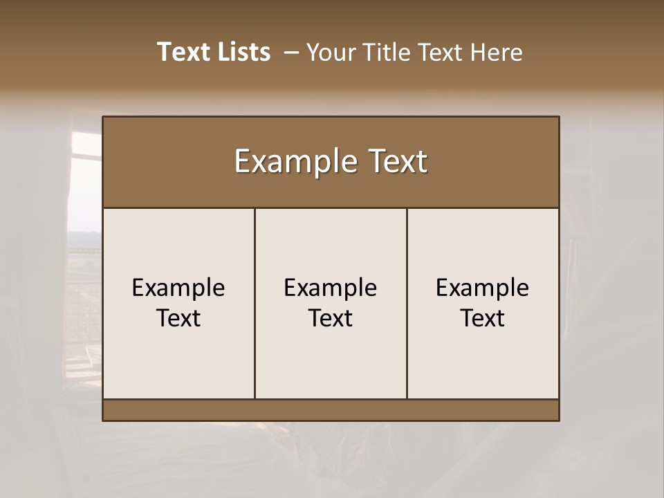 Scene Spooky Tranquil PowerPoint Template