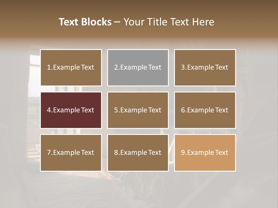 Scene Spooky Tranquil PowerPoint Template