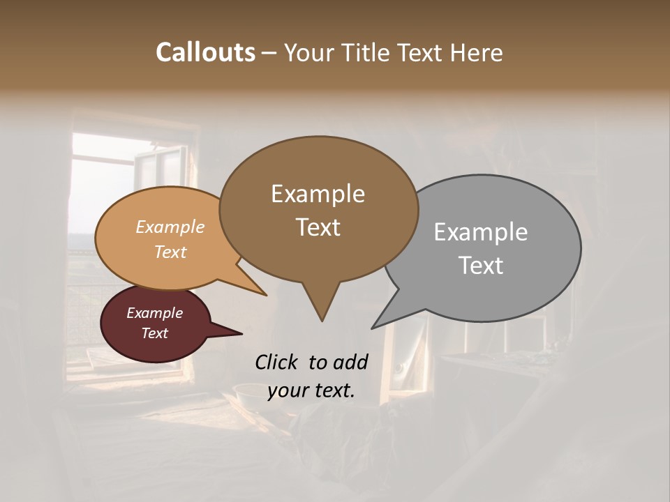 Scene Spooky Tranquil PowerPoint Template
