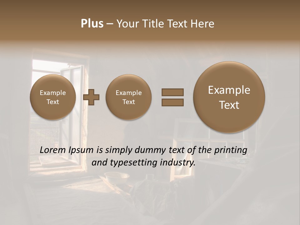 Scene Spooky Tranquil PowerPoint Template