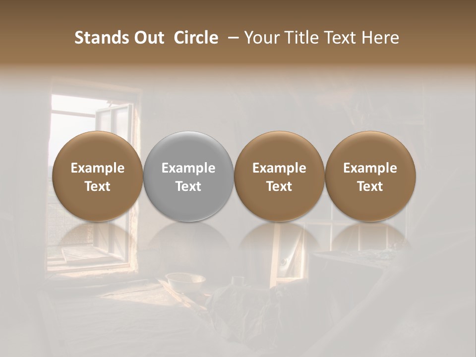 Scene Spooky Tranquil PowerPoint Template