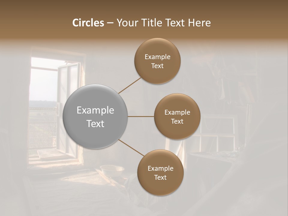 Scene Spooky Tranquil PowerPoint Template