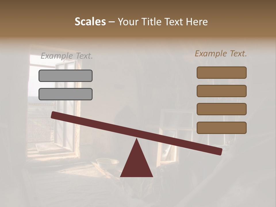 Scene Spooky Tranquil PowerPoint Template