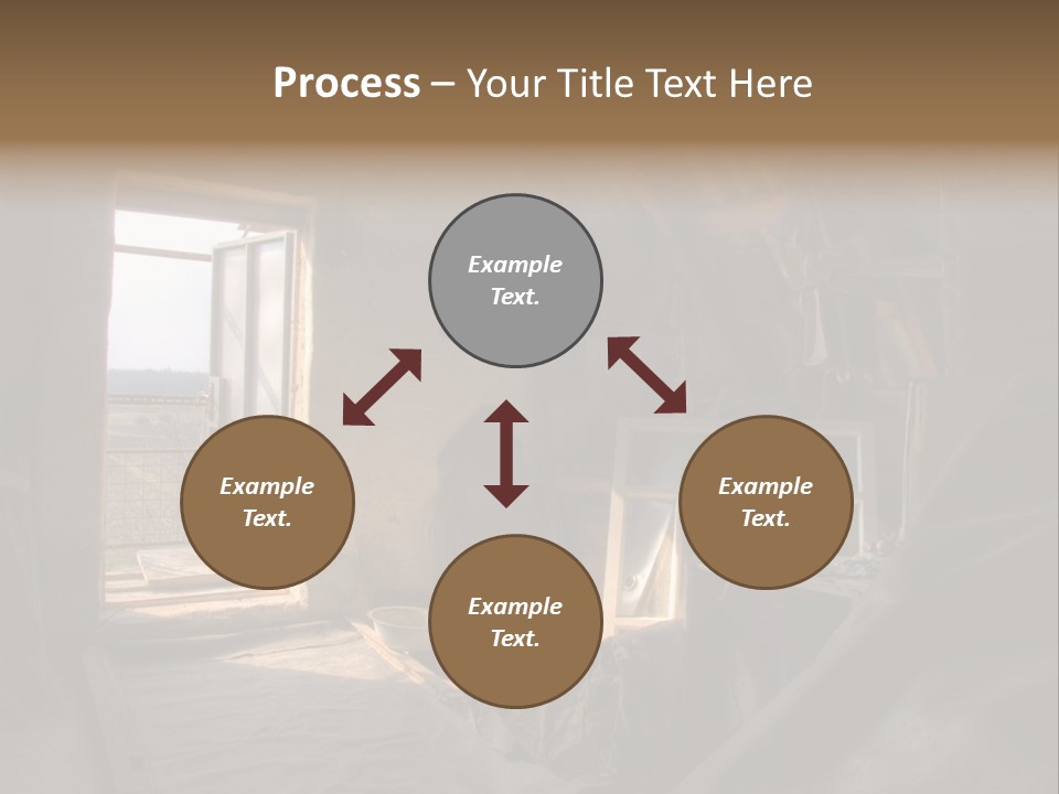 Scene Spooky Tranquil PowerPoint Template