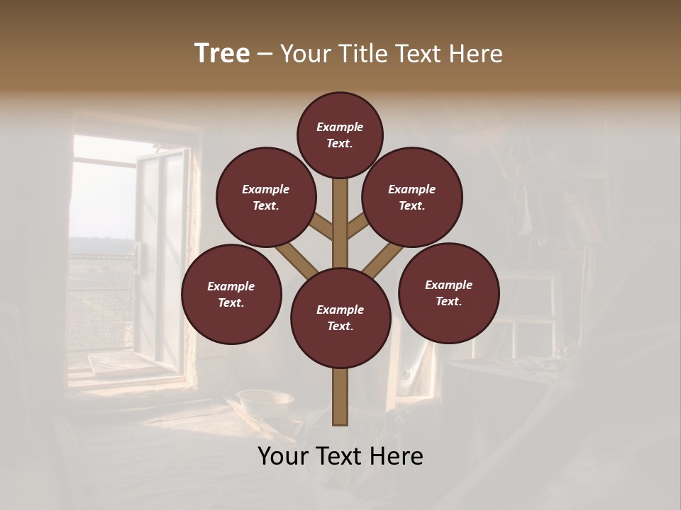 Scene Spooky Tranquil PowerPoint Template