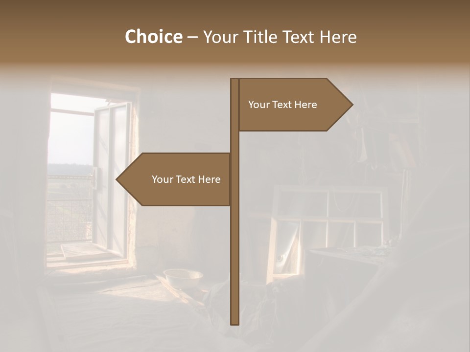 Scene Spooky Tranquil PowerPoint Template