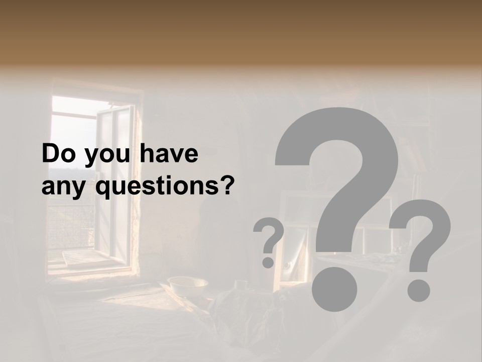 Scene Spooky Tranquil PowerPoint Template