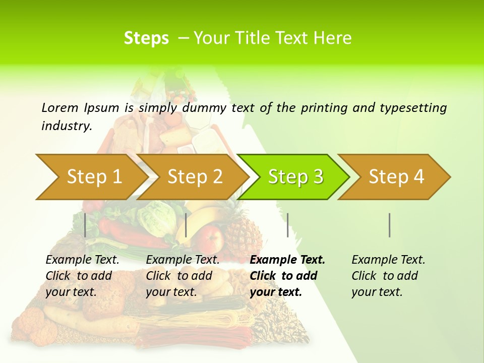 Energy Diet Background PowerPoint Template