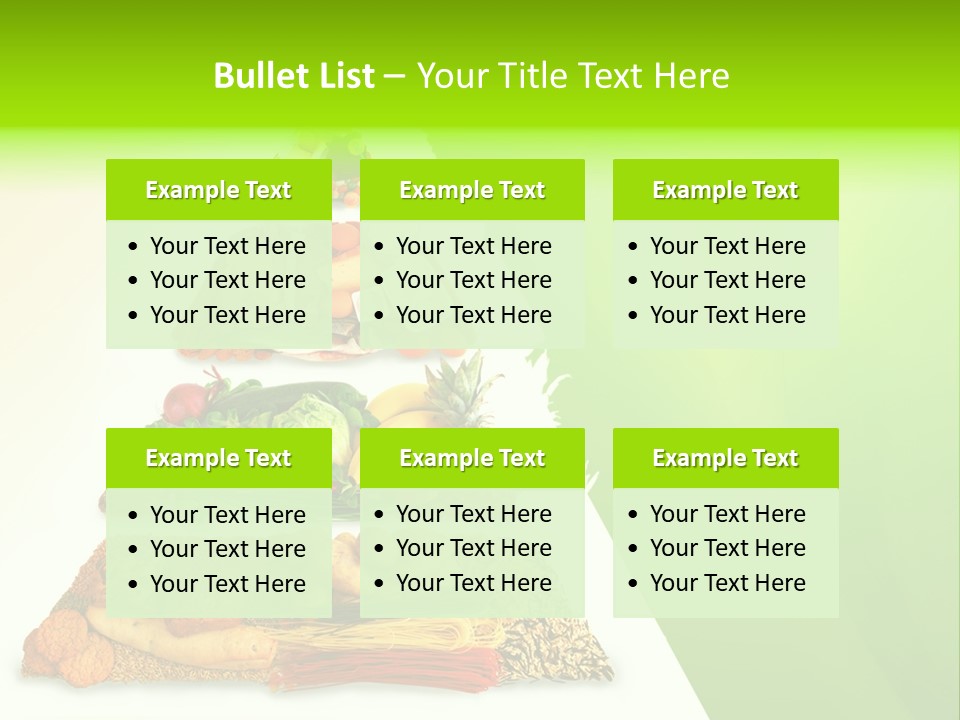 Energy Diet Background PowerPoint Template