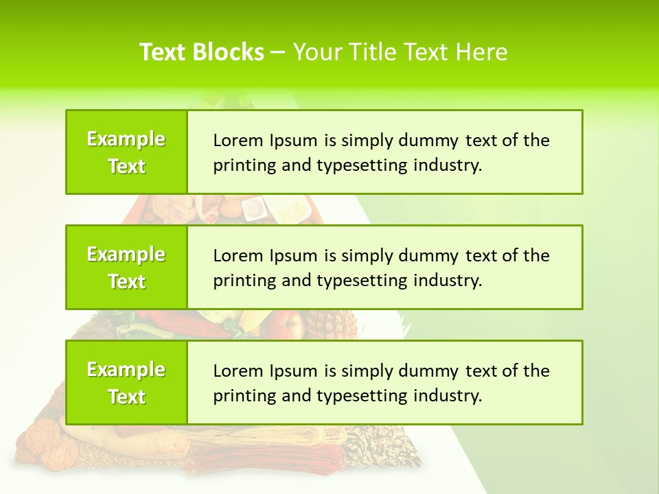 Energy Diet Background PowerPoint Template