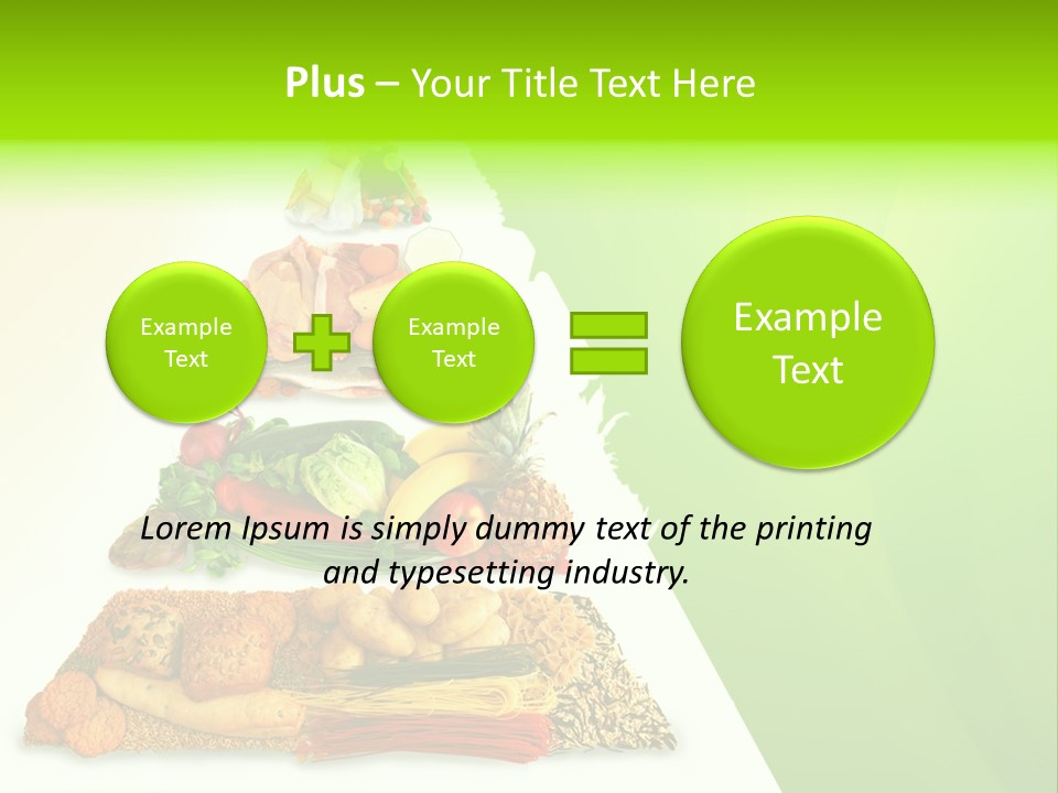 Energy Diet Background PowerPoint Template