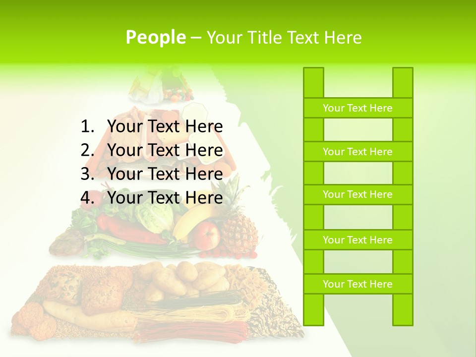 Energy Diet Background PowerPoint Template