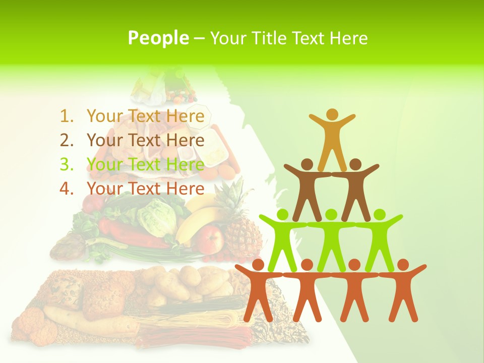 Energy Diet Background PowerPoint Template