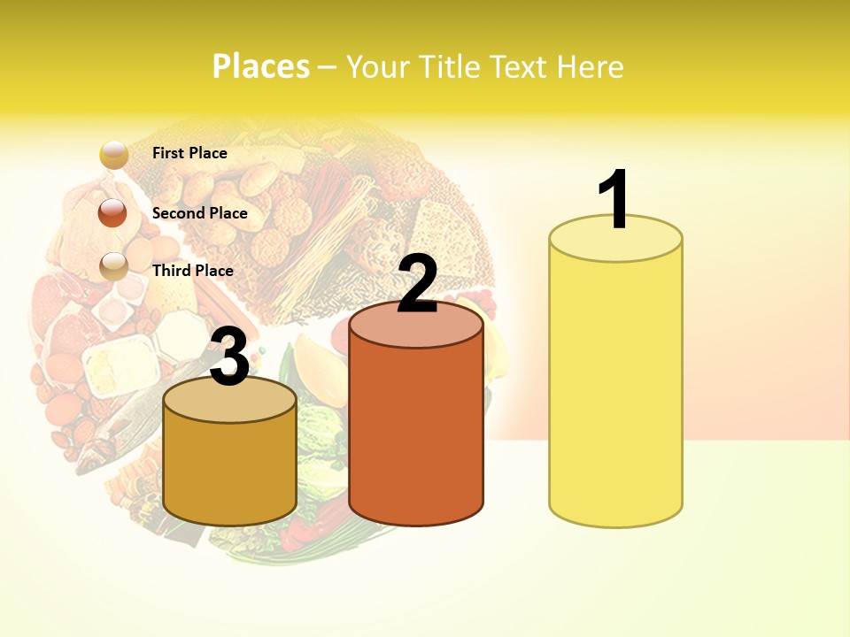 Diet Balance Round PowerPoint Template