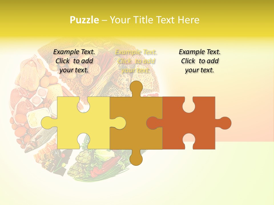 Diet Balance Round PowerPoint Template