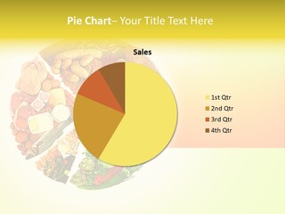 Diet Balance Round PowerPoint Template