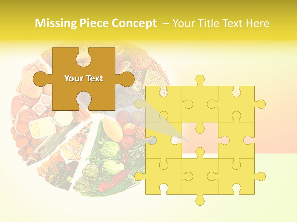 Diet Balance Round PowerPoint Template