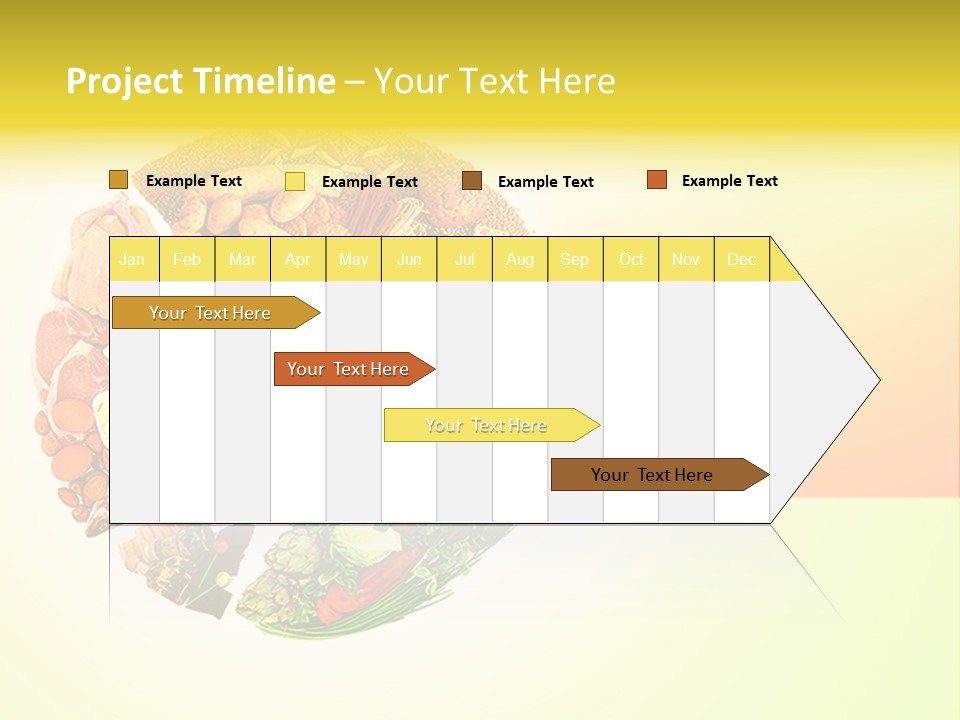 Diet Balance Round PowerPoint Template