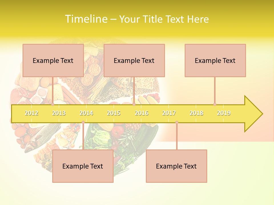 Diet Balance Round PowerPoint Template