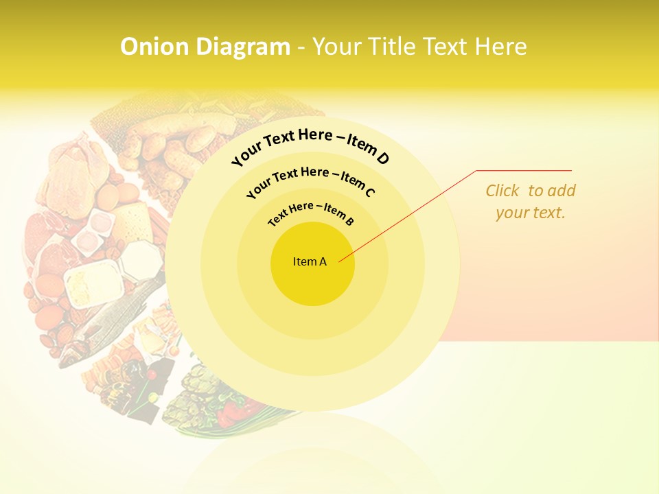 Diet Balance Round PowerPoint Template