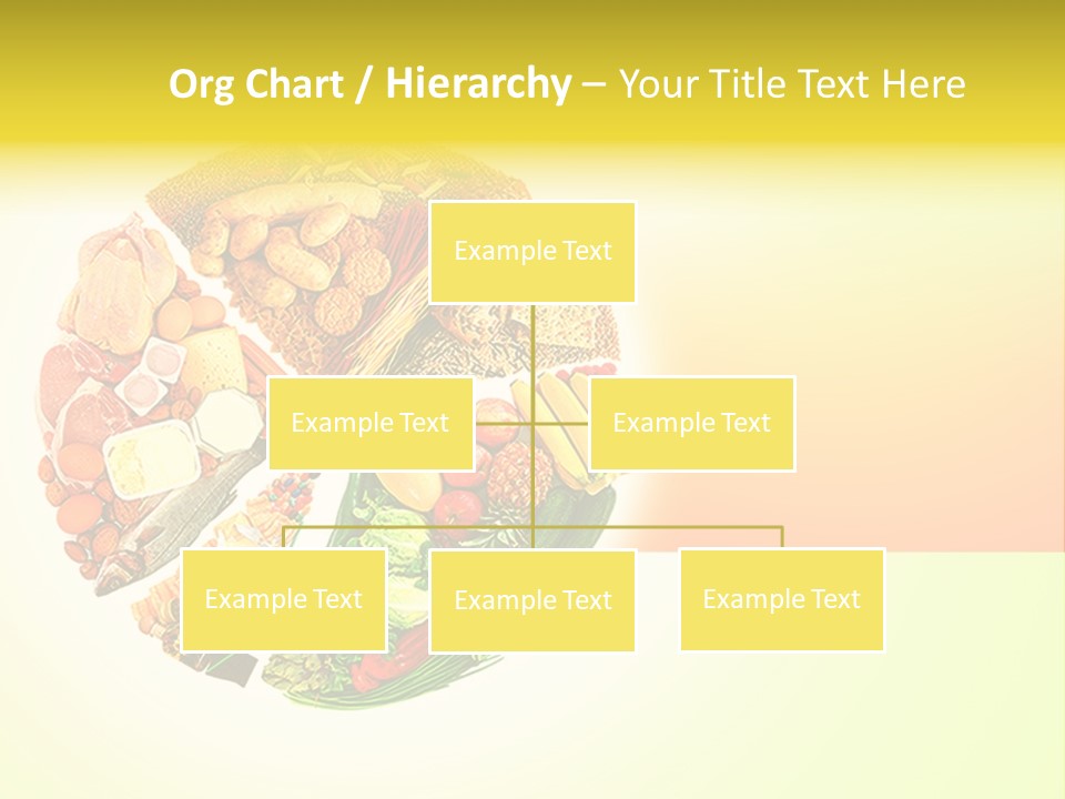 Diet Balance Round PowerPoint Template