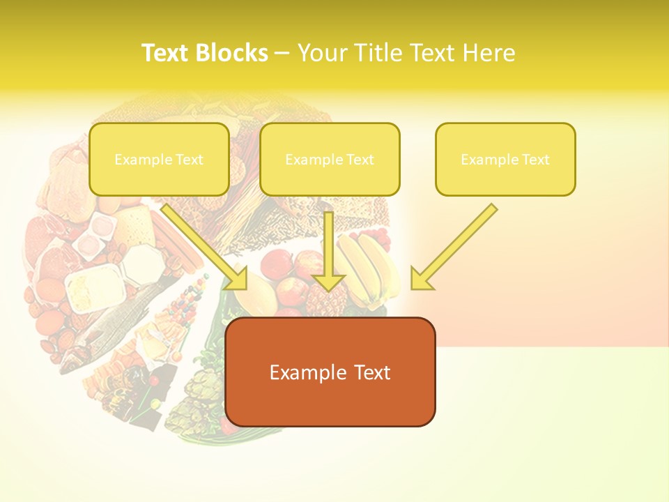 Diet Balance Round PowerPoint Template