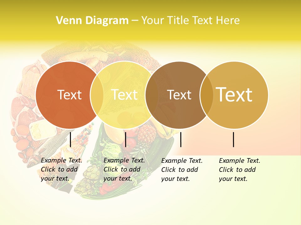 Diet Balance Round PowerPoint Template