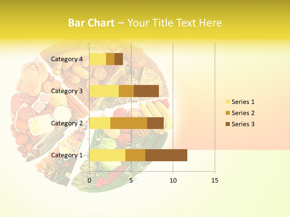 Diet Balance Round PowerPoint Template