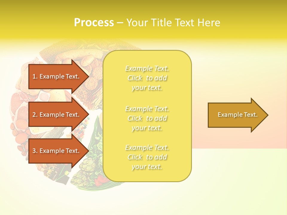 Diet Balance Round PowerPoint Template