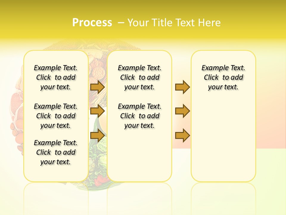 Diet Balance Round PowerPoint Template