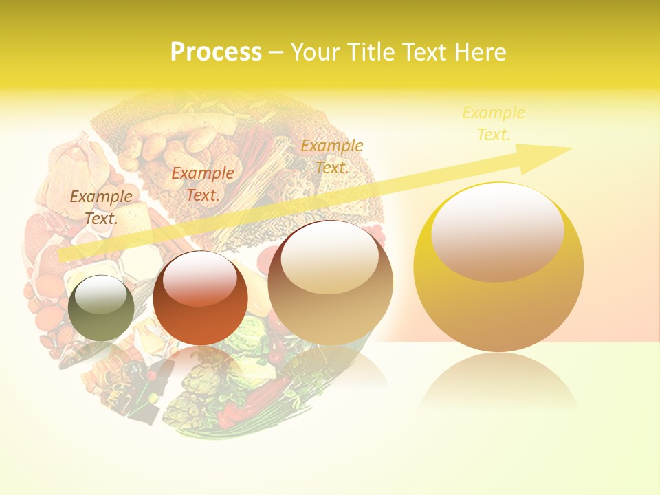 Diet Balance Round PowerPoint Template