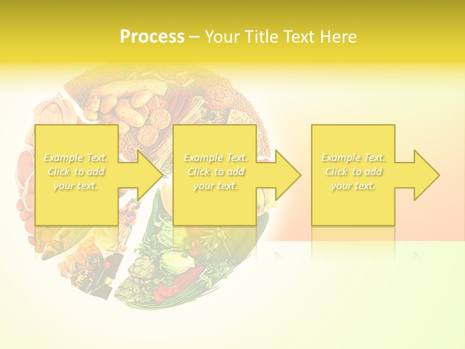 Diet Balance Round PowerPoint Template