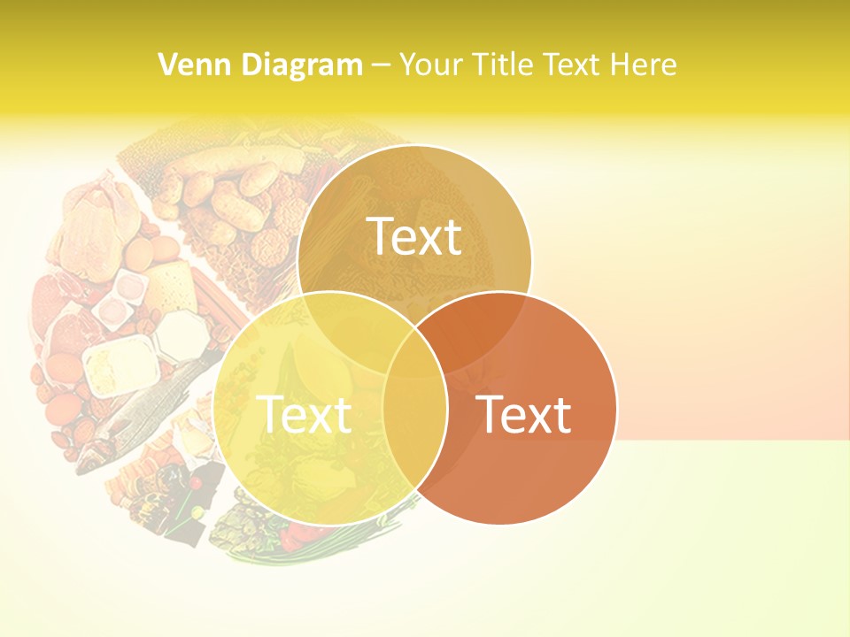 Diet Balance Round PowerPoint Template