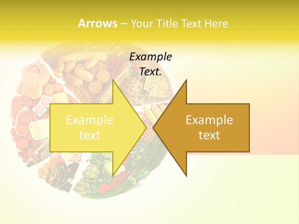 Diet Balance Round PowerPoint Template