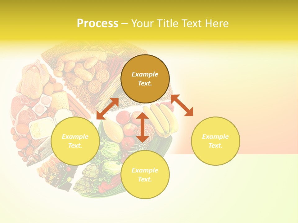 Diet Balance Round PowerPoint Template