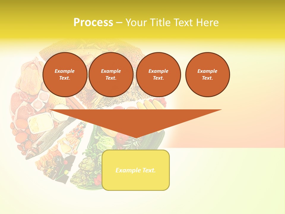 Diet Balance Round PowerPoint Template