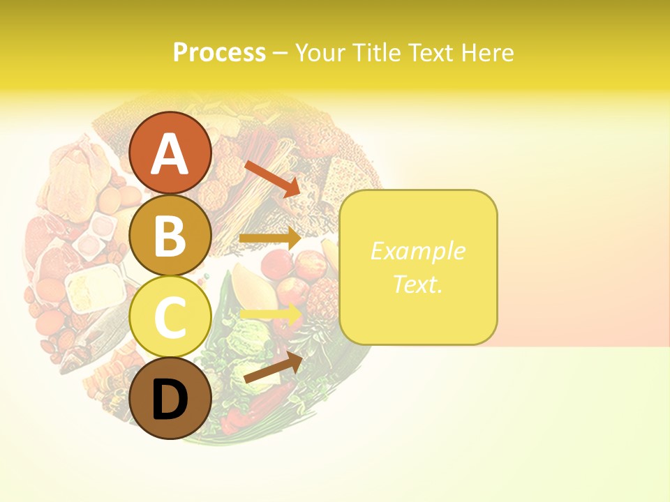 Diet Balance Round PowerPoint Template