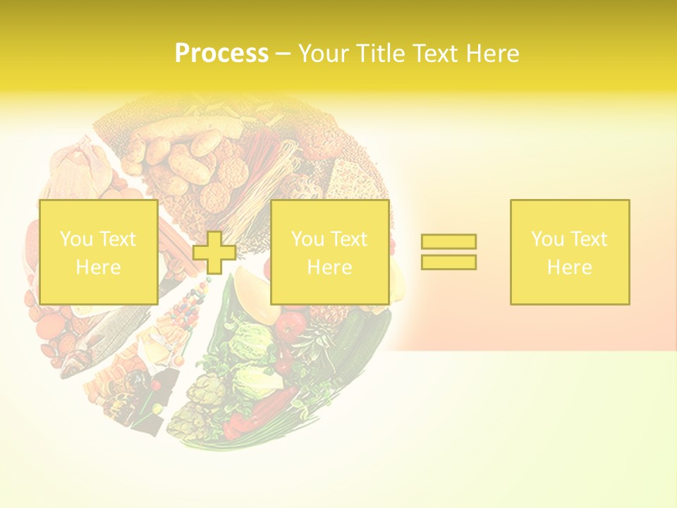 Diet Balance Round PowerPoint Template